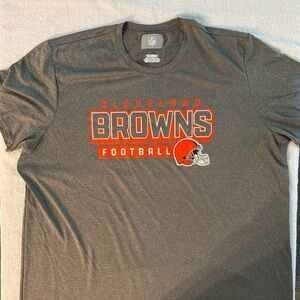 NFL Gray T-Shirt Cleveland Browns Men’s Football Shirt